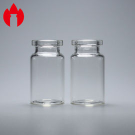 주문을 받아서 만들어진 5ml 투명한 의약 붕규산 유리 관 작은 유리병