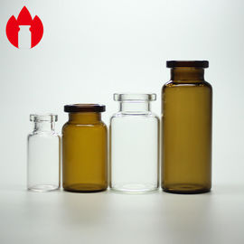2ml ~ 30ml의 클레어 또는 앰버 의약품 주입 유리 병