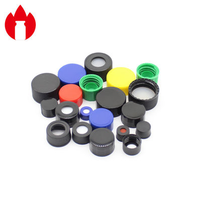13mm 18mm 24mm 플라스틱 나사 덮개, 실을 꿴 병을 위한 나사 플라스틱 모자