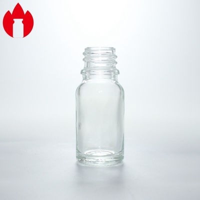 10ml 맑은 화장품 에센셜 오일 드롭퍼 유리 병