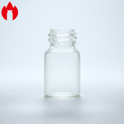알루미늄 뚜?? 이 있는 5ml 선명한 나사 입 유리 병