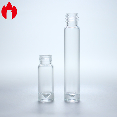 1ml 3ml V 모양 나사 목 유리 병