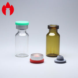 선명하고 앰버 3ml 의약품 크림 톱 유리 튜브 투여 용 수송 용품