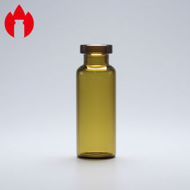 4ml 브라운 주름 목 약학 낮은 붕규산 유리 작은 유리병 패킹