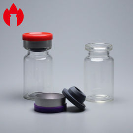 6ml 투명 주사 액체 작은 유리 병