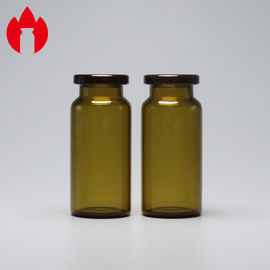 10ml 투명한 호박색 의약 사용된 붕규산 유리 관 작은 유리병