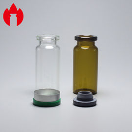 10ml 투명한 호박색 의약 사용된 붕규산 유리 관 작은 유리병