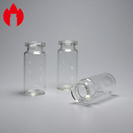 10ml 투명한 호박색 의약 사용된 붕규산 유리 관 작은 유리병