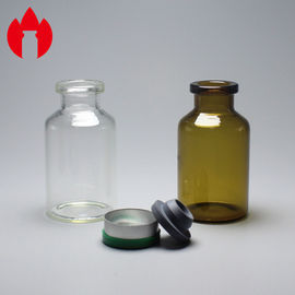 20ml 또는 커피 의약과 화장용 유리관 병 작은 유리병은 맑게 합니다