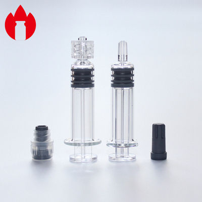 연약한 보호 모자를 가진 1ml 표준 유혹 유리 미리 주사통
