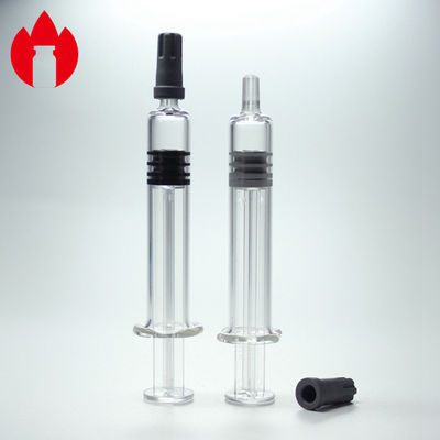 2.25ml 의학과 화장용을 위한 중립 붕규산 유리 주사통 Luer 자물쇠