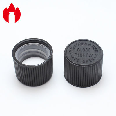 18mm PP 어린이 저항성 플라스틱 나사 모자
