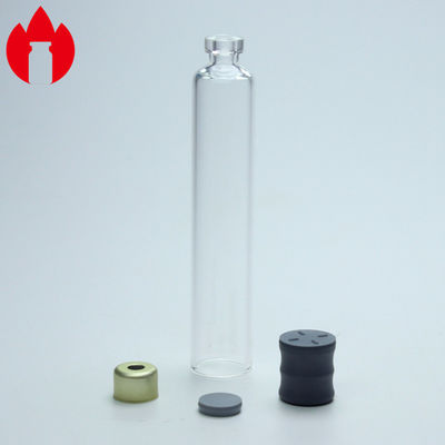 의학 사용을 위한 명확한 중립 붕규산 유리 카트리지 3ml 수용량