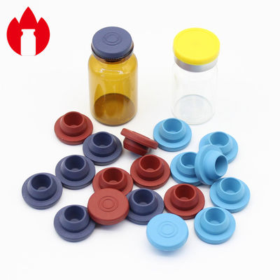 튼튼한 의학 고무 마개, 각종 색깔을 가진 20mm 고무 마개