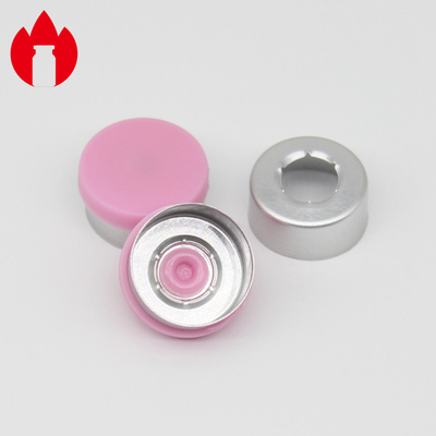 13mm 평면 다채로운 의약품 일회용 알루미늄 플라스틱 덮개 모자