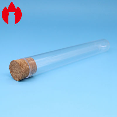 실험실 장비를 위한 코르크 마개를 가진 유리제 시험관