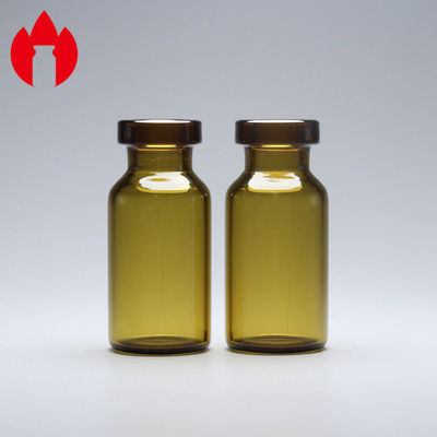의약품 3ml 앰버 작은 의료 유리 병