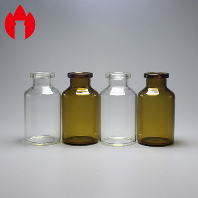 20ml 또는 커피 의약과 화장용 유리관 병 작은 유리병은 맑게 합니다